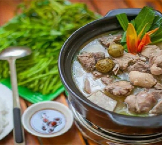 Vịt Trời Nấu Khoai Sọ