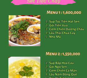 Set Menu Tiệc Chay 1