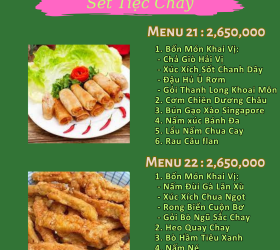 Set Menu Tiệc Chay 14