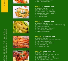 Set Menu Tiệc Mặn 2