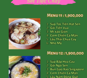 Set Menu Tiệc Chay 6