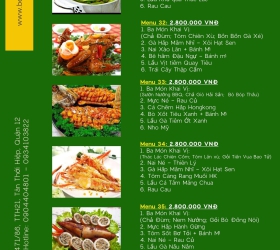 Set Menu Tiệc Mặn 6