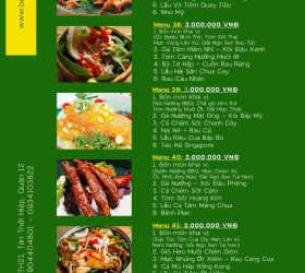 Set Menu Tiệc Mặn 7